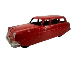 Tootsietoy Ford Wagon Red Metal Die Cast Vintage Toy Model